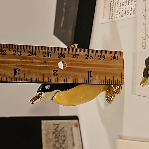 art form Limited Edition Macaroni Penguin Trinket Box Objet d' Art - Picture 7 of 15